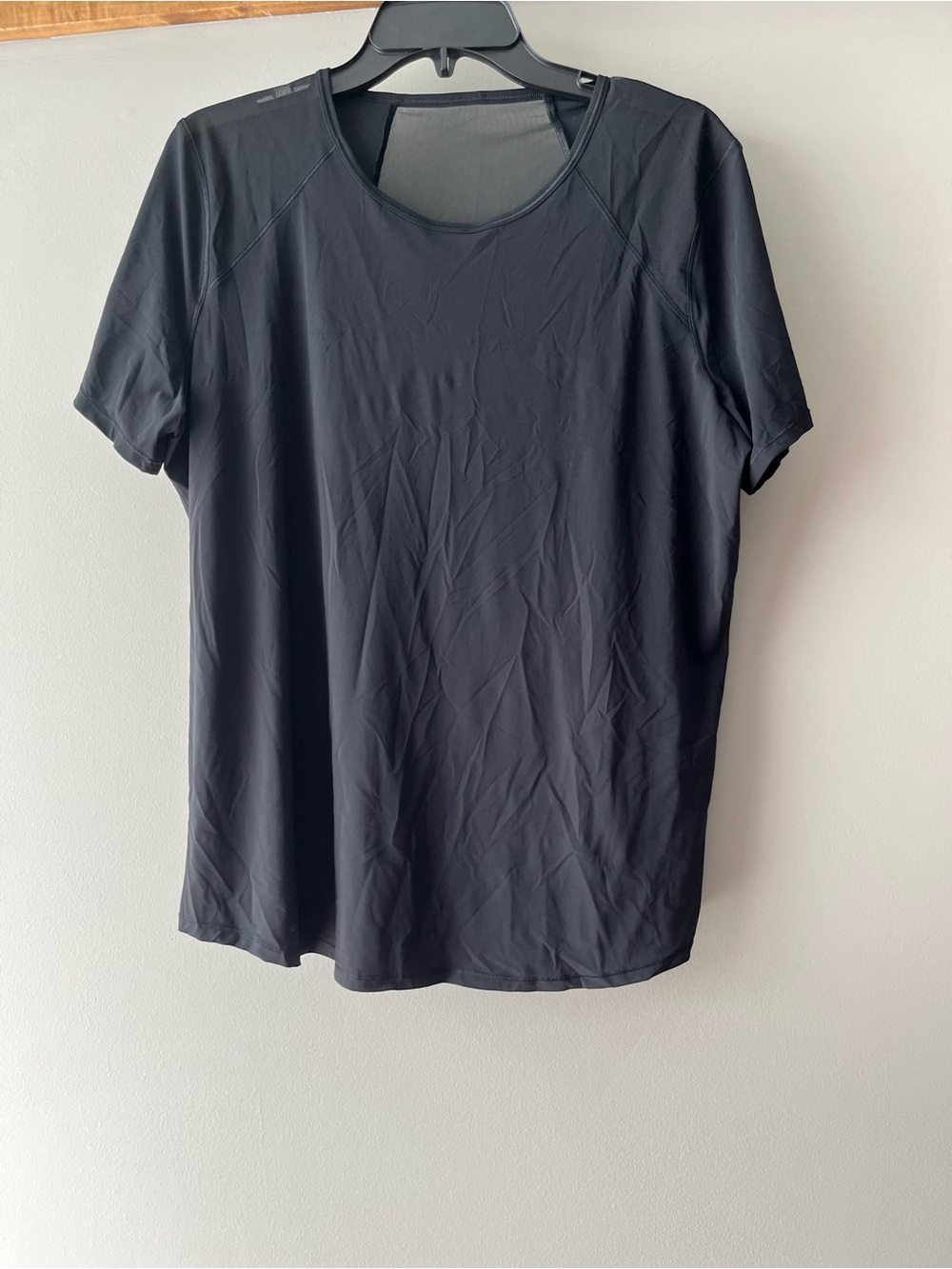lululemon athletica Black Short-Sleeve Crewneck Tee